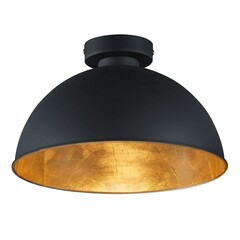 Lámpara de techo industrial Jimmy - Casquillo E27 - Ø31cm - Negro