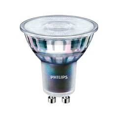Bombilla LED Philips GU10 Regulable - 3,9W - 4000K - 300 Lúmenes - Transparente