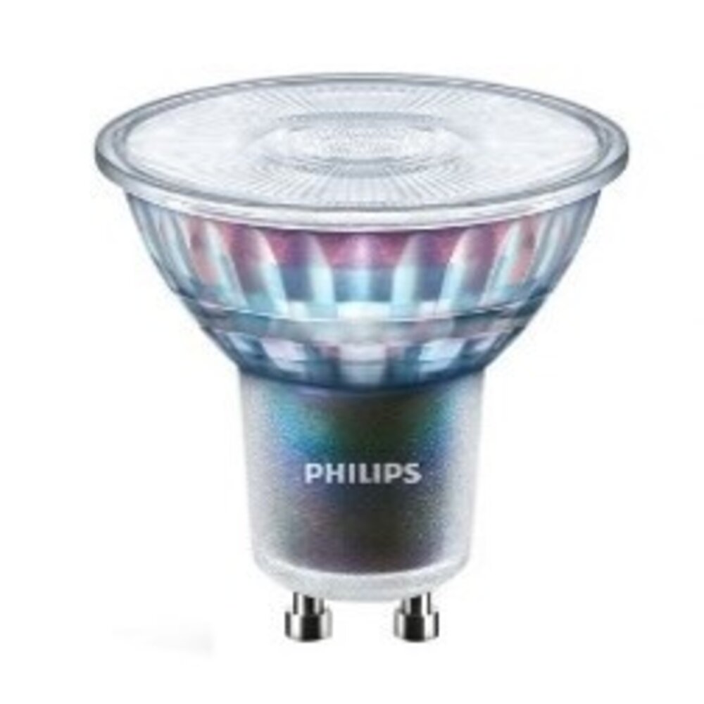 Philips Bombilla LED Philips GU10 Regulable - 3,9W - 2700K - 265 Lúmenes - Transparente