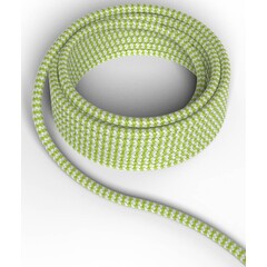 Calex Cable Textil - Lima / Blanco