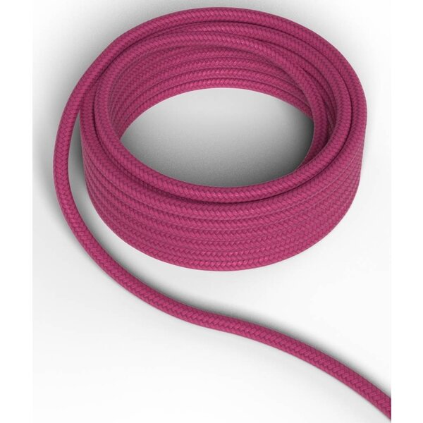Lámparasonline Calex Cable Textil - Rosa