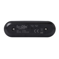 EcoDim Interruptor de paso LED Negro 0-50 Watt 220-240V - Corte de fase