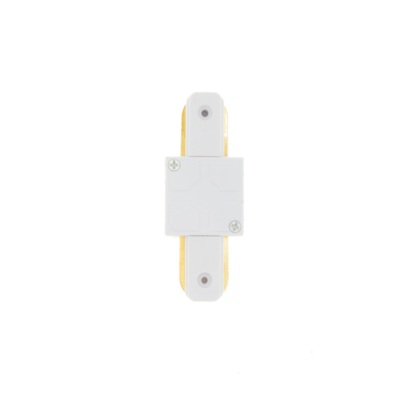 Lámparasonline Conector Tipo I para Carril Monofásico - Blanco