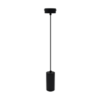 Lámparasonline Lámpara Colgante LED - Negro - Casquillo GU10