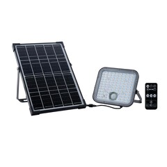 Proyector LED Solar - 4800 Lúmenes - 4000K - IP65 - 6000 mAh
