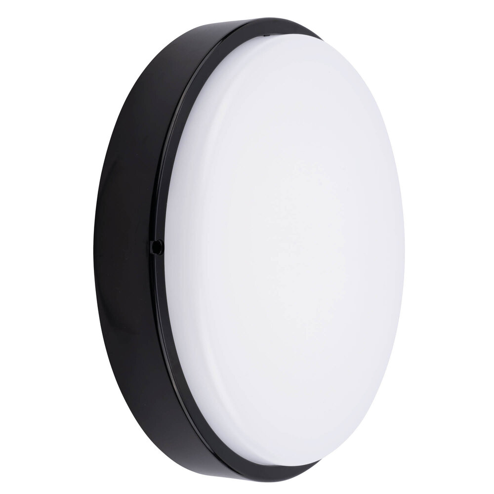 Ledvion Bulkhead LED Ø35 CM - Plafón - 24W - CCT - 2400 Lúmenes - Negro - IP65 Estanco - 5 años de garantía