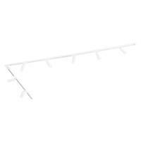 Ledvion 3m Iluminación con rieles LED - 7 Focos de Carril - Regulable - Monofásico - Blanco