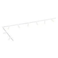 Ledvion 3m Iluminación con rieles LED - 8 Focos de Carril - Regulable - Monofásico - Blanco
