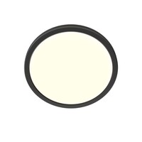 Ledvion Plafón de Baño - 13W - 1130 Lúmenes - Negro - Ø24,4 CM - IP44 Estanco - 2700K - Plafón LED