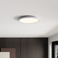 Ledvion Plafón de Baño - 18W - 1620 Lúmenes - Blanco - Ø29 CM - IP44 Estanco - 2700K - Plafón LED