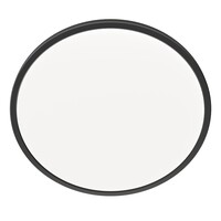Ledvion Plafón de Baño - 24W - 2040 Lúmenes - Negro - Ø42 CM - IP44 Estanco - 2700K - Plafón LED