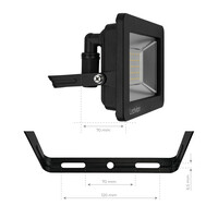 Ledvion Proyector LED 50W - Chip Osram - IP65 - 120lm/W - Color Blanco Natural - 5 años de garantía