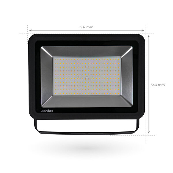 Ledvion Proyector LED 200W - Chip Osram - IP65 - 120lm/W - Color Blanco - 5 años de garantía