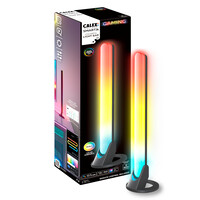 Calex Lámpara de Mesa LED Inteligente Calex para Gaming - RGBIC - 4,5W - 34,4CM