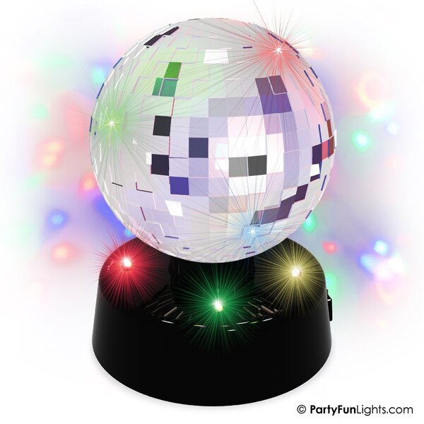 PartyFunLights Lámpara de fiesta bola de espejos - USB
