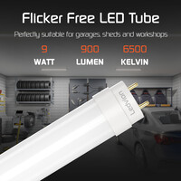 Ledvion Tubo LED 60 cm - 9W - 900 Lúmenes - 6500K - 3 años de garantía