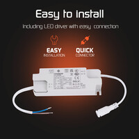Ledvion 6x Panel LED 120x30 - 36W - 100 Lm/W - 3000K - Sin Parpadeos - UGR <22 - 3 años de garantía