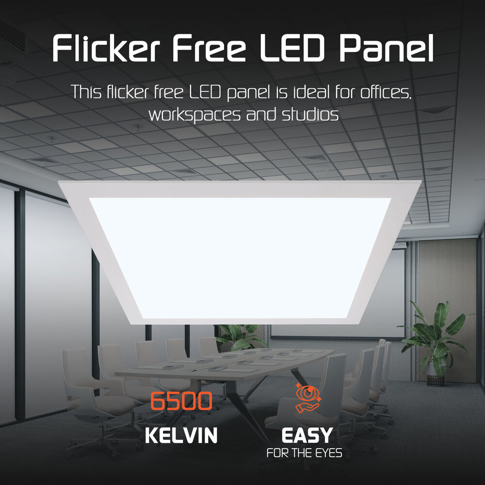 Ledvion Panel LED 30x30 - Lumileds - 12W - 125Lm/W - 6500K - 5 años de garantía - Incl. Driver LED Regulable
