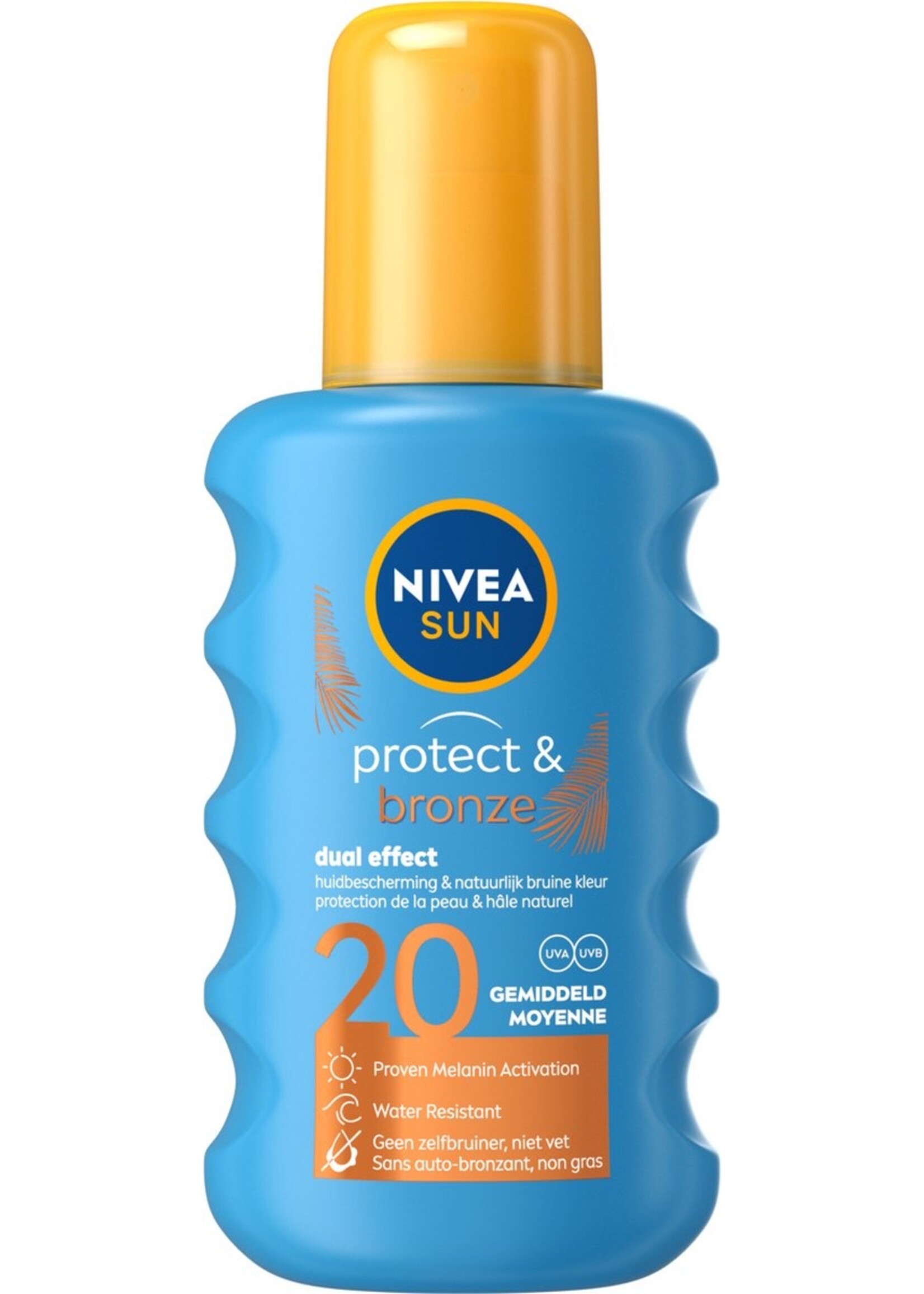 NIVEA SUN Protect & Bronze Zonnemelk SPF 20 - 200 ml