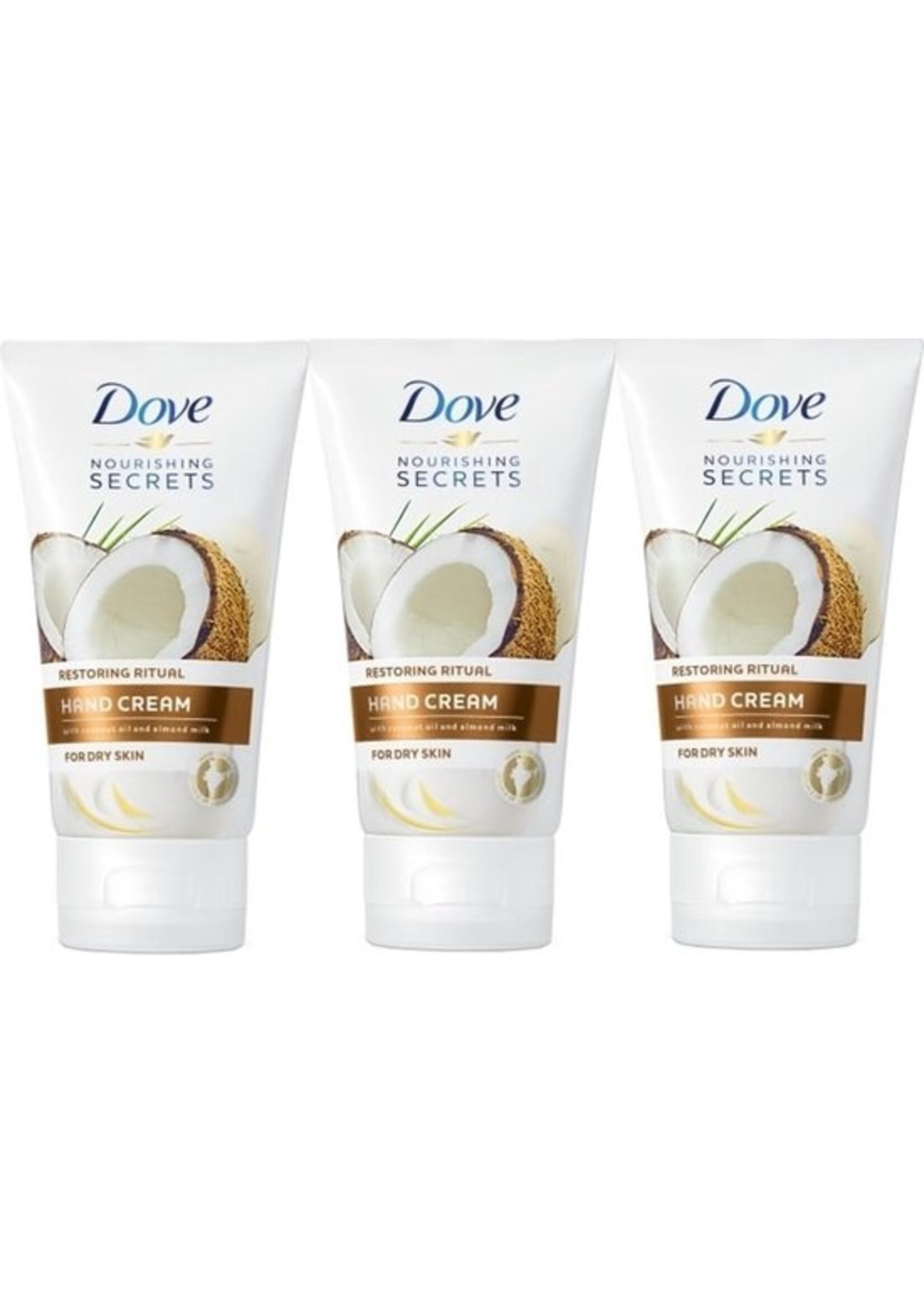 Dove Handcrème Coconut 3 x 75 ml Multipack