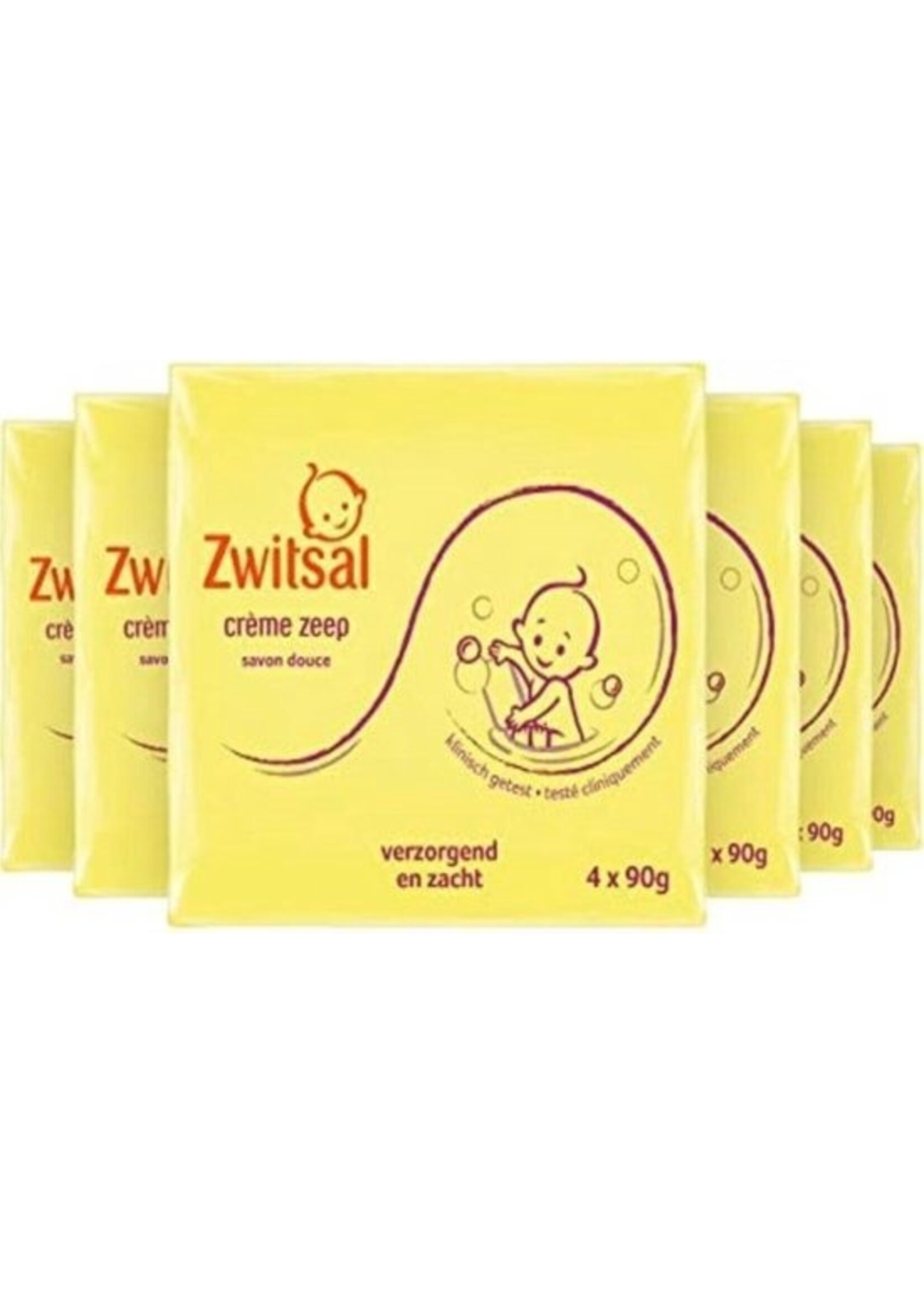 Zwitsal Creme Zeep - 24 Stuks