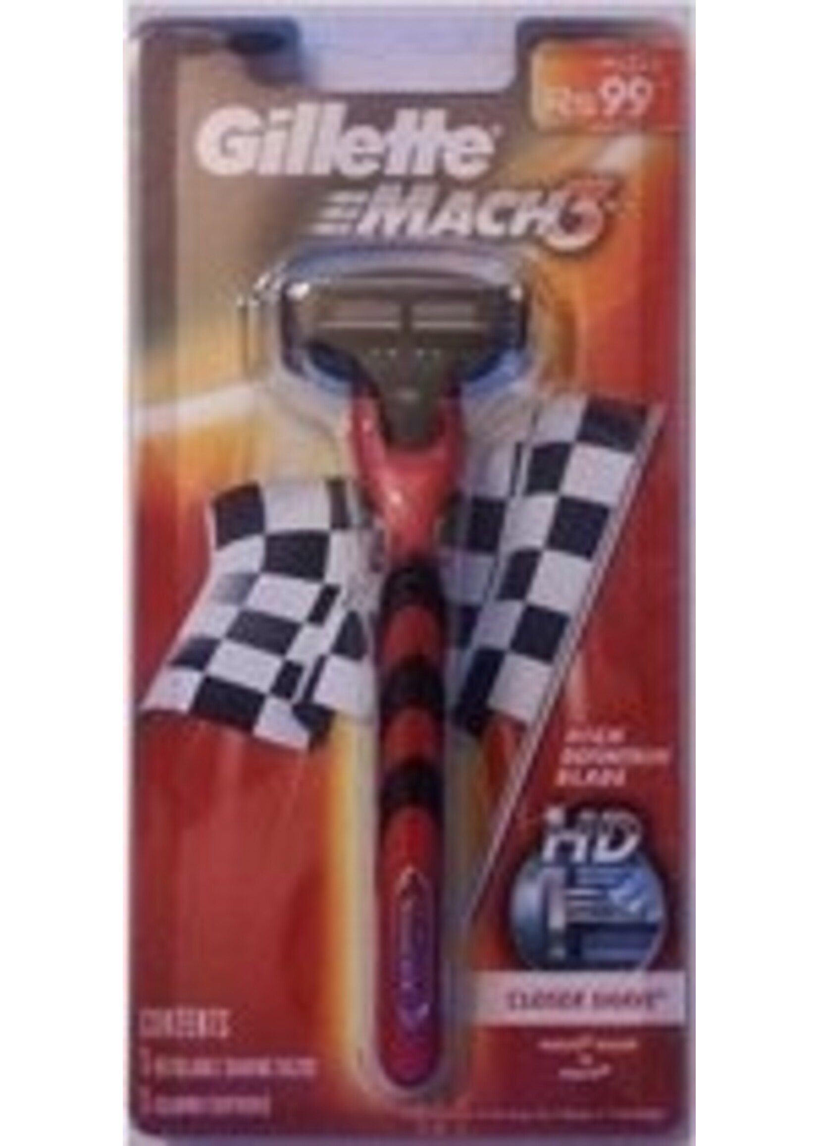 GILLETTE Gillette Mach3 promopack razor en 5 scheermesjes