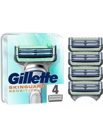 GILLETTE Gillette Skinguard Sensitive Scheermesjes Mannen - 4 stuks