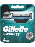 GILLETTE Gillette Mach 3 scheermesjes 4 Stuks