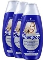 Schwarzkopf Shampoo - Reflex Silver (Zilvershampoo) - Voordeelverpakking 3 x 250 ML