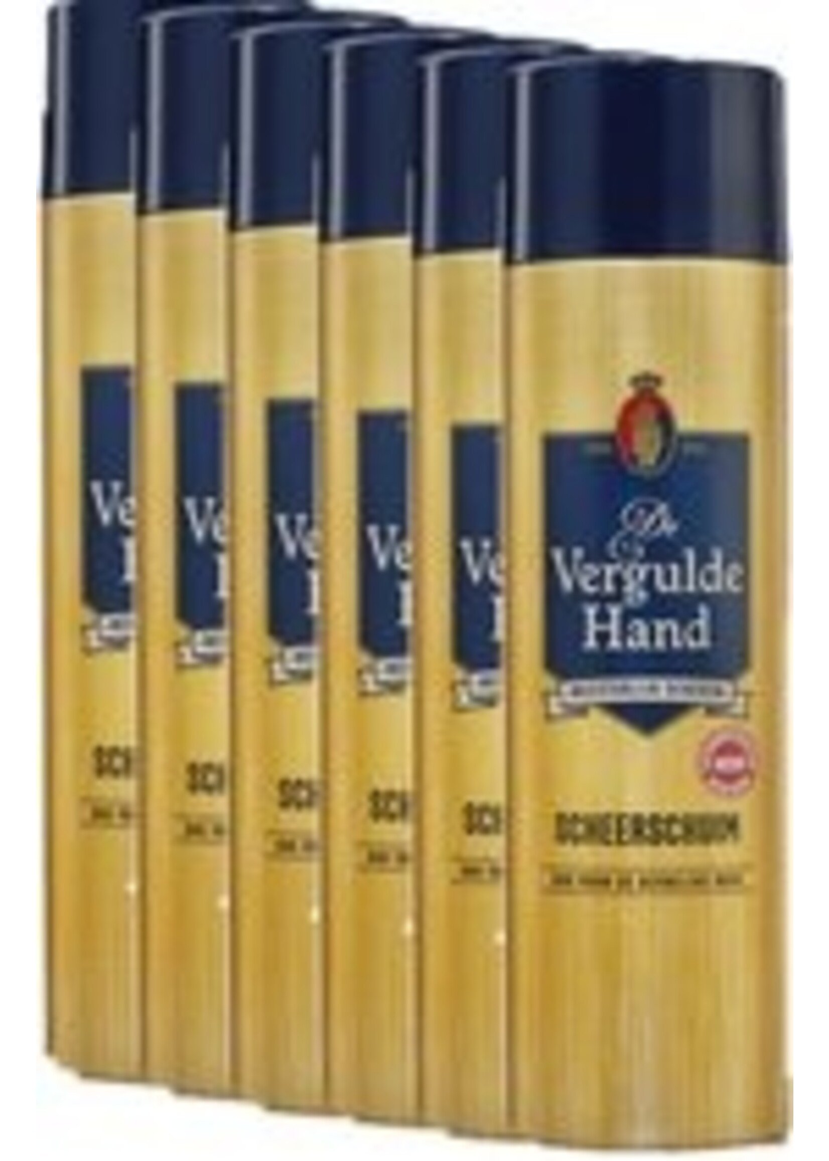 6x De Vergulde Hand Scheerschuim - 6x 250 ml - Voordeel Verpakking