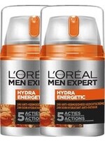 L'Oréal  L’Oréal Paris Men Expert Hydraterende Dagcrème - 2 x 50 ml