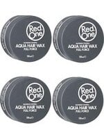 Red One Black Aqua Hair Wax Full Force - 4x 150 ml