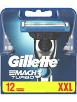 GILLETTE Gillette - Mach3 Turbo ( 12 Pcs ) - Spare Heads -