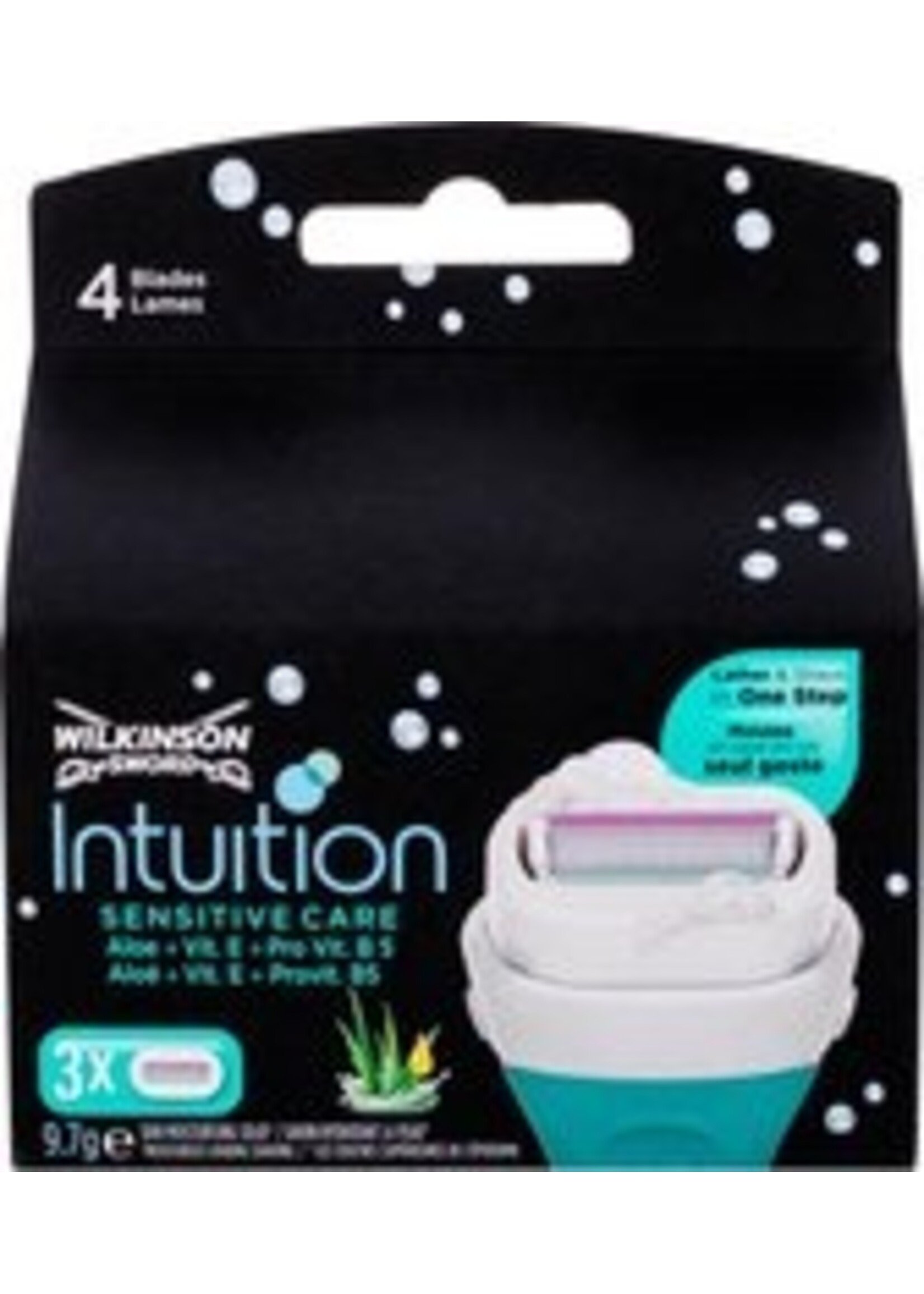 Wilkinson Intuition Sensitive Care Scheermesjes - 3 stuks – Single Item