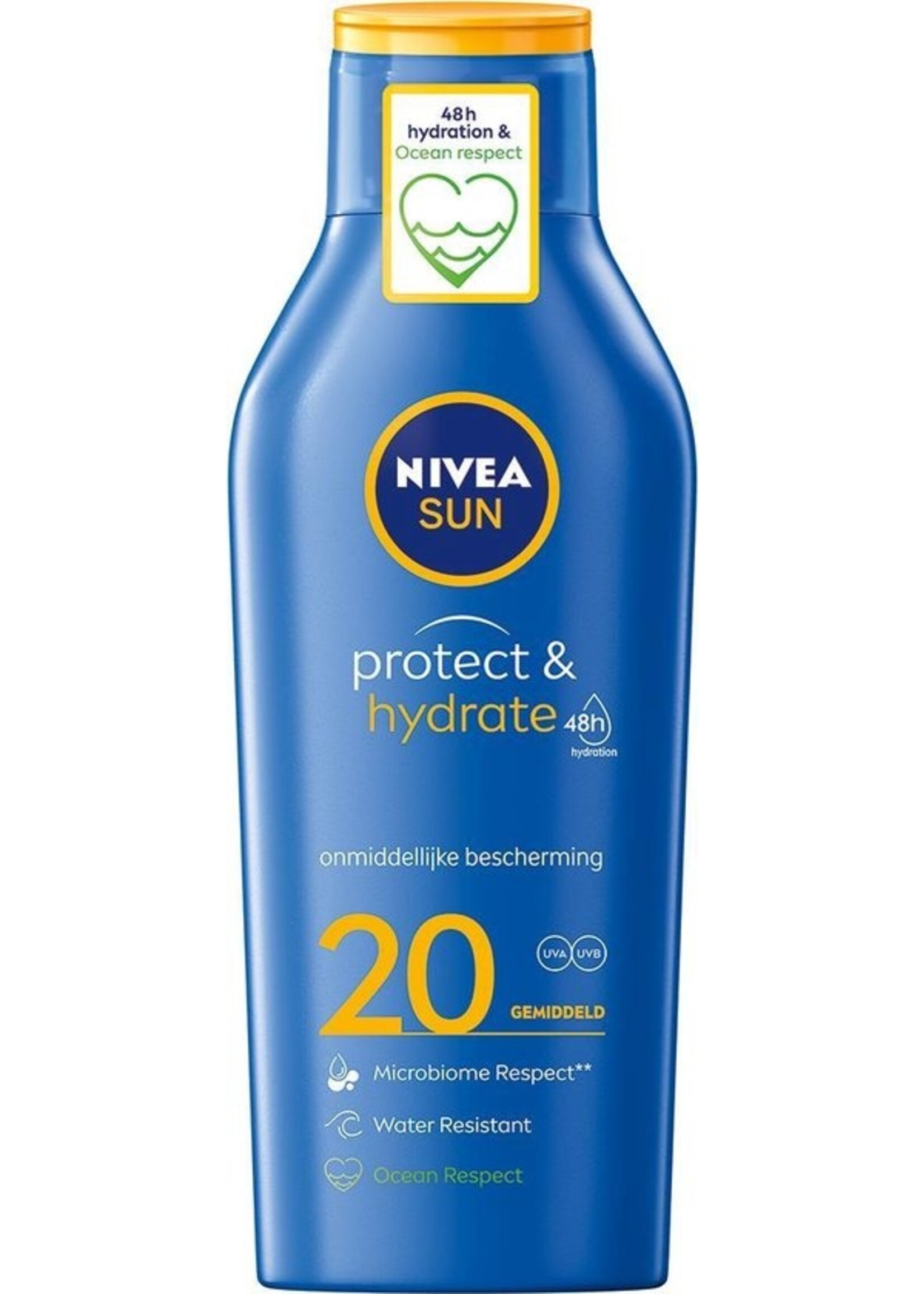 NIVEA SUN Protect & Hydrate Zonnemelk SPF 20 - 400 ml