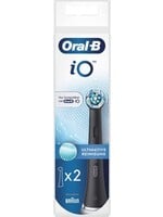 Oralb Braun Oral-B Opzetborstels iO Ultimate Cleaning zwart, 2 st.