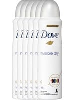 Dove Invisible Dry Women - 6 x 150 ml - Deodorant Spray - Voordeelverpakking