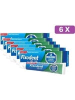 6x Fixodent Plus Duo Bescherming Antibacterieel - 40 gram