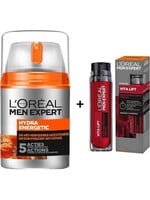 L’Oréal Paris Men Expert Hydraterende Gezichtscrème +L’Oréal Men Expert Vita Lift Gel Flash Anti-Rides 50ml