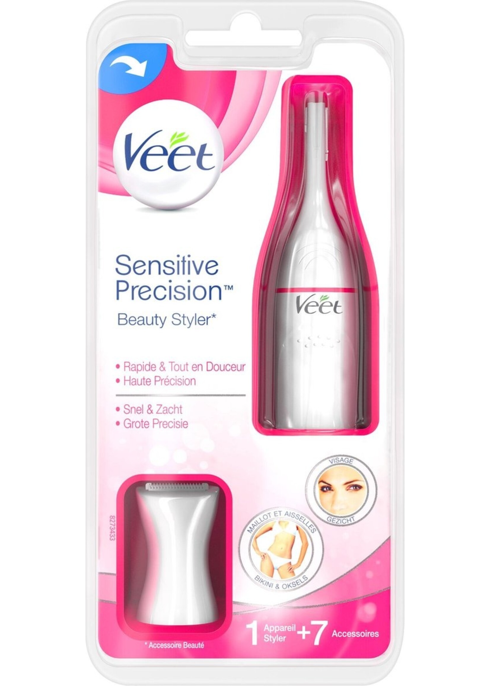 Veet Sensitive Precision Trimmer - Wit - 1 stuk