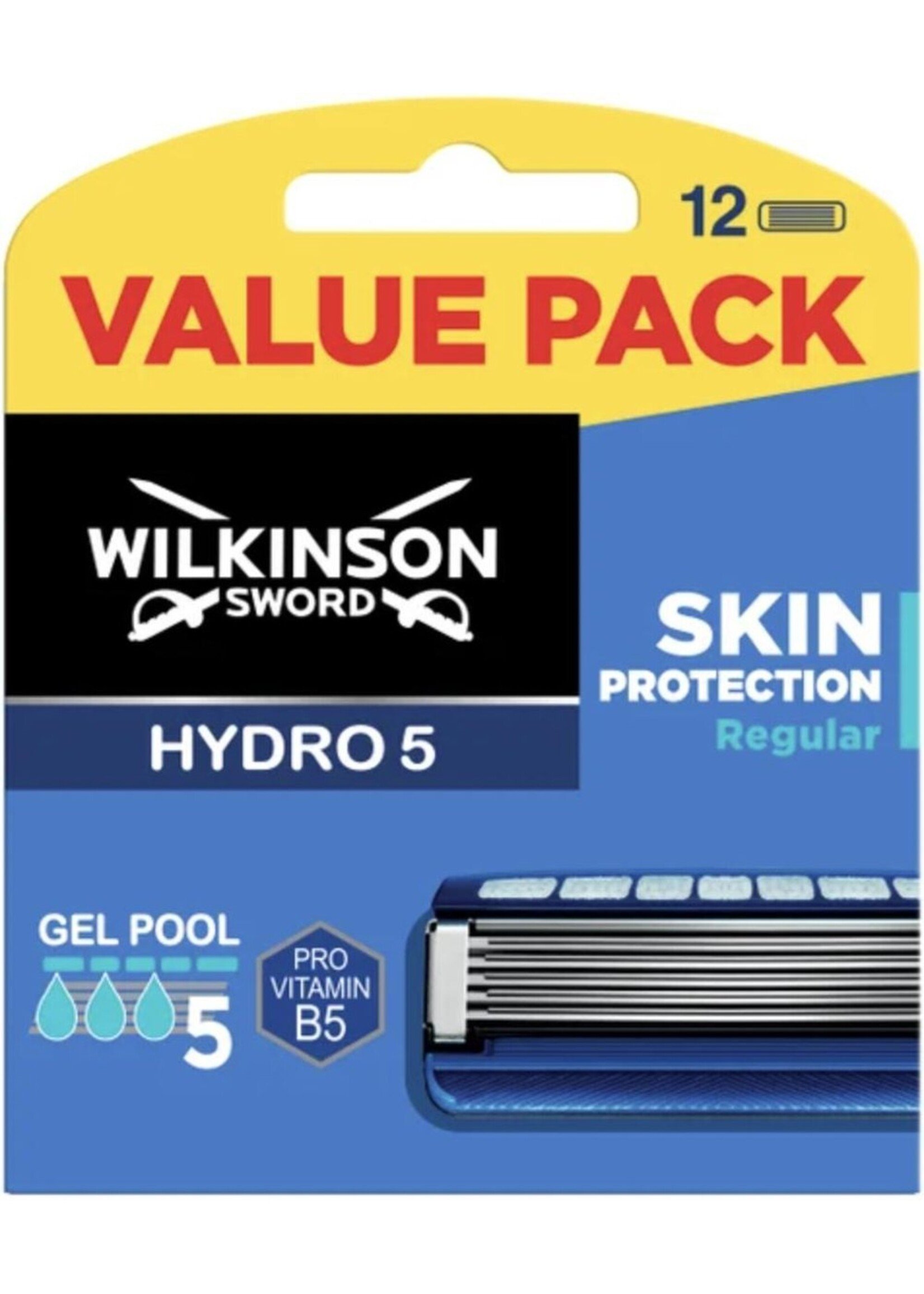 Wilkinson Scheermesjes Hydro 5 - 12 Stuks