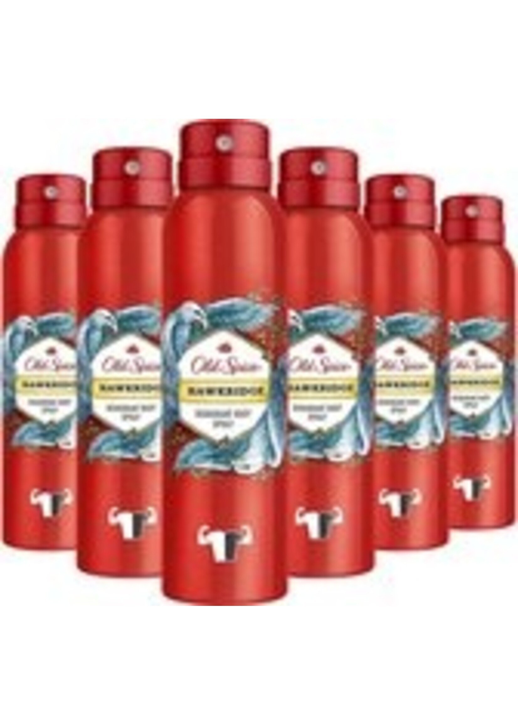 Old Spice Deodorant BodY HAWKRIDGE 6 stuks