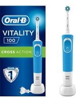 Oralb Braun Oral-B Vitality 100 CrossAction - Blauw - Elektrische Tandenborstel