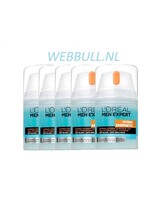 5 X L'Oréal Paris Men Expert Hydra Energetic Intens Hydraterende Gel - vette huid - 50ml - Gezichtscrème