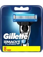 Gillette Mach 3 Turbo Scheermesjes 8 stuks