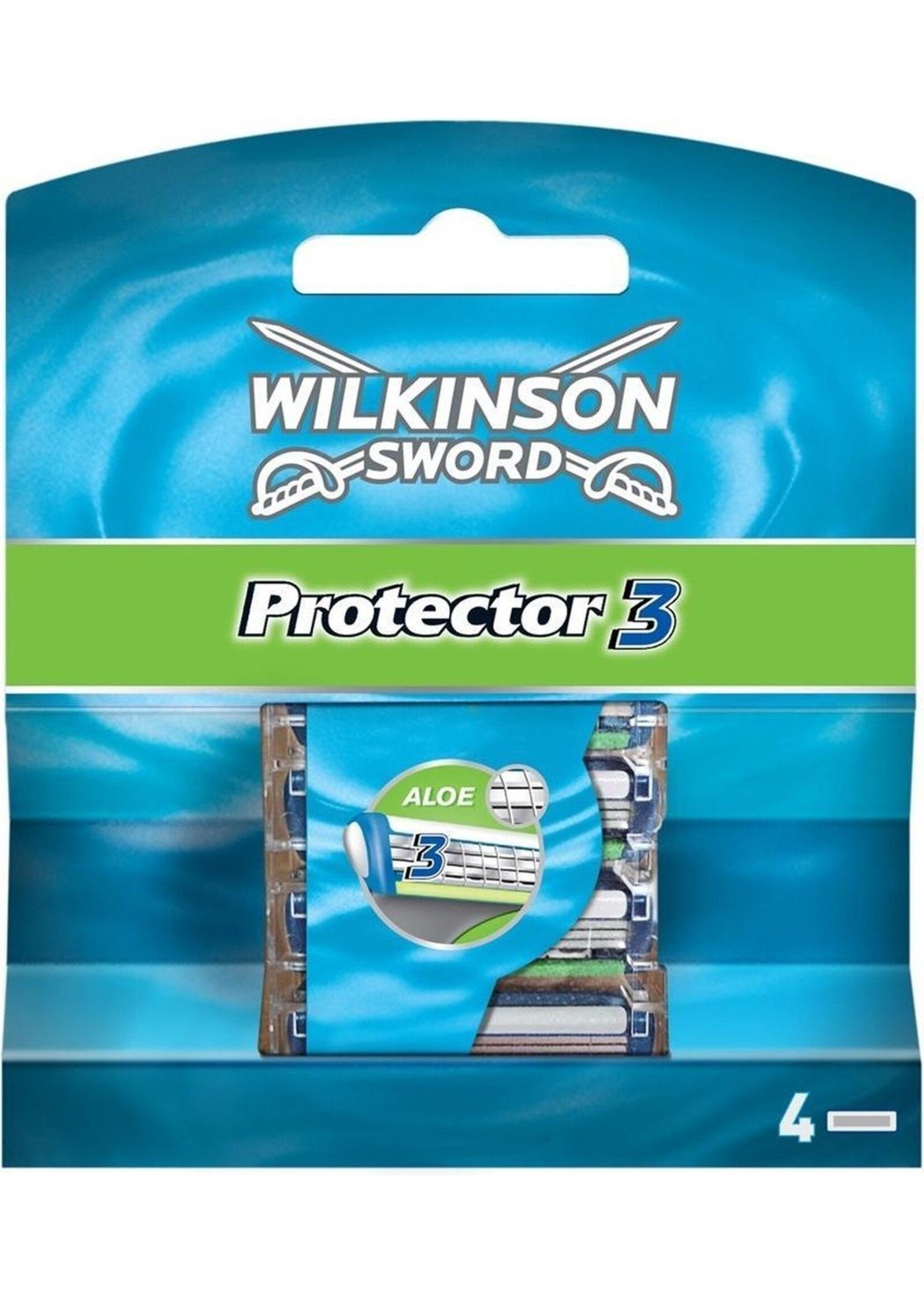 Wilkinson Sword Protector 3 - 4 stuks