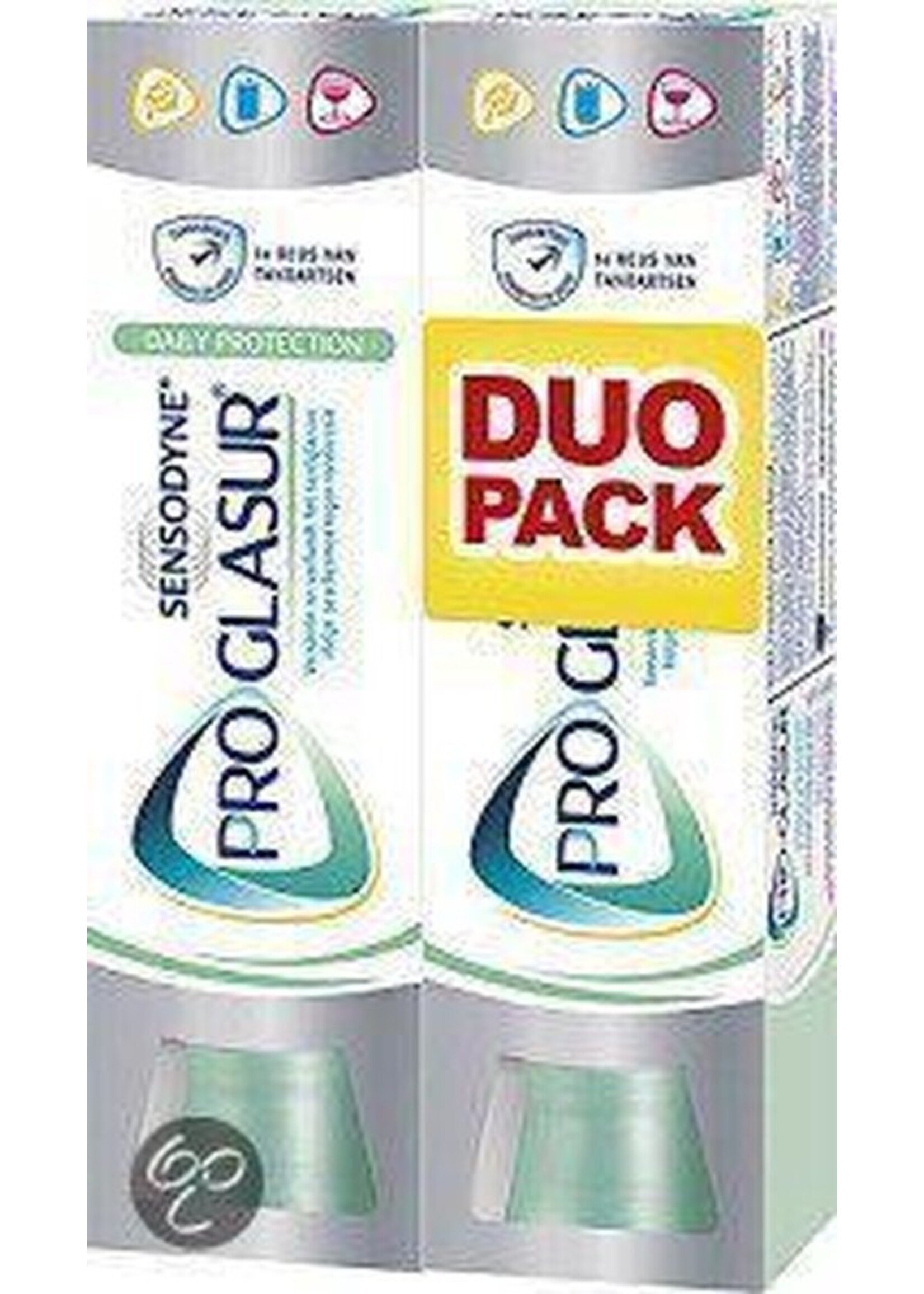 Sensodyne Sensodyne Proglasur Whitening 2x 75ml - Tandpasta