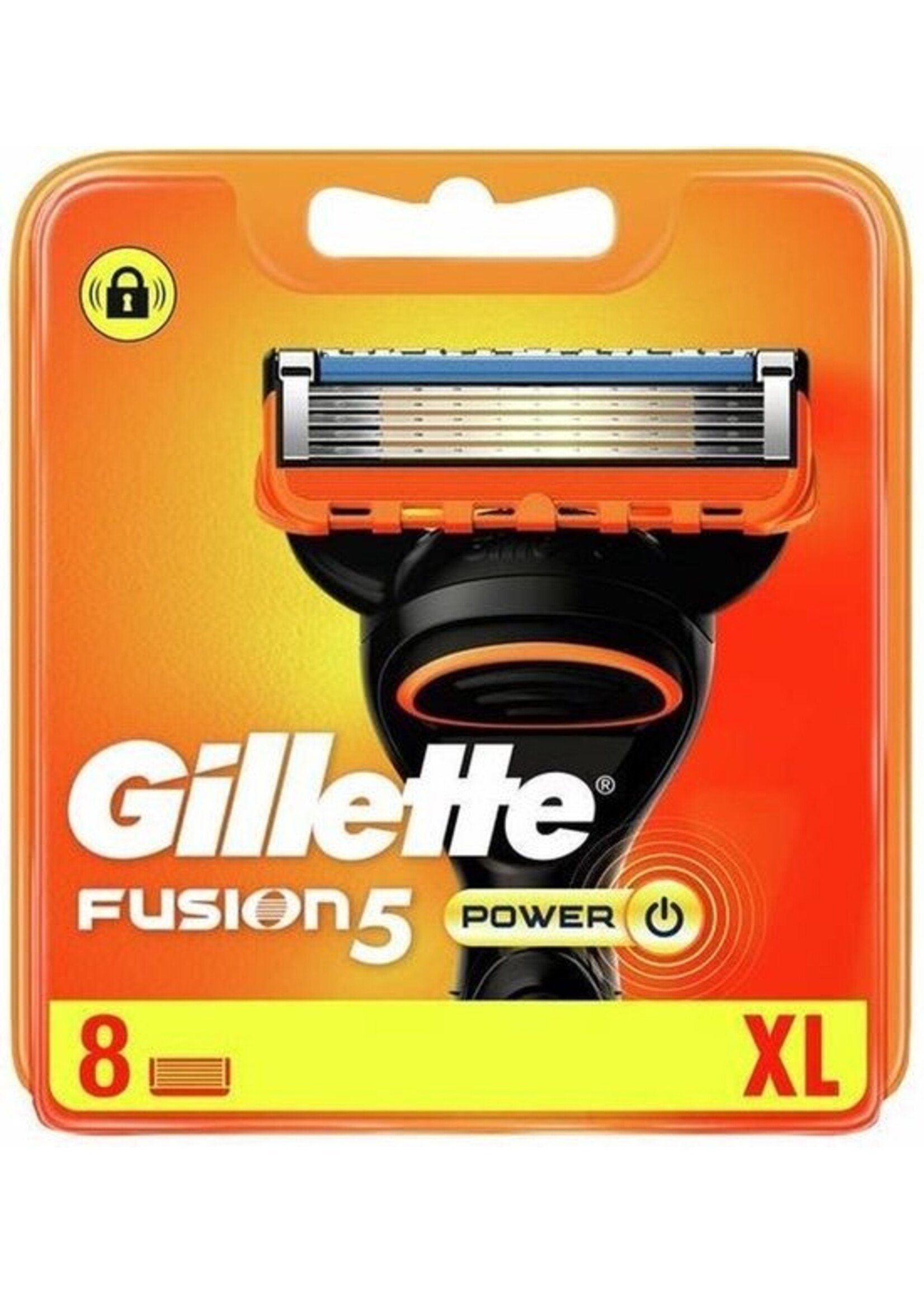 GILLETTE Gillette Fusion 5 Power scheermesjes 8 stuks