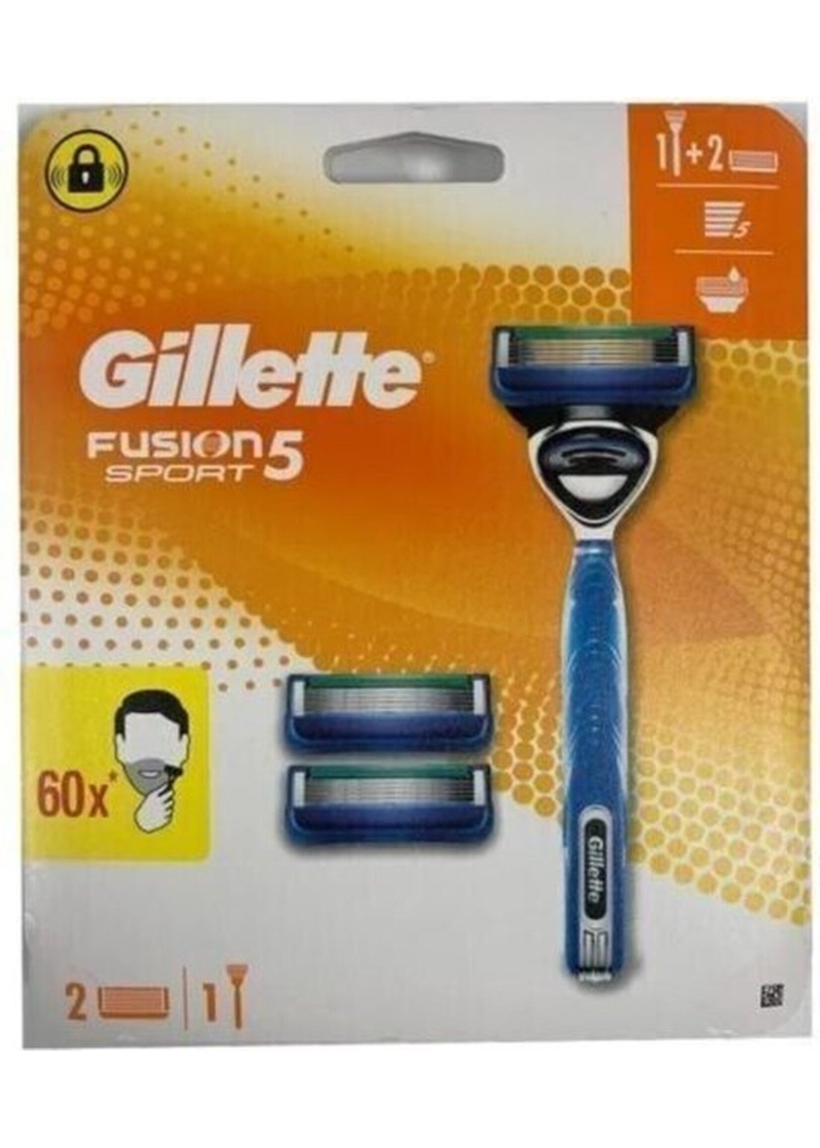 Gillette Fusion5 Scheersysteem + 3 Scheermesje