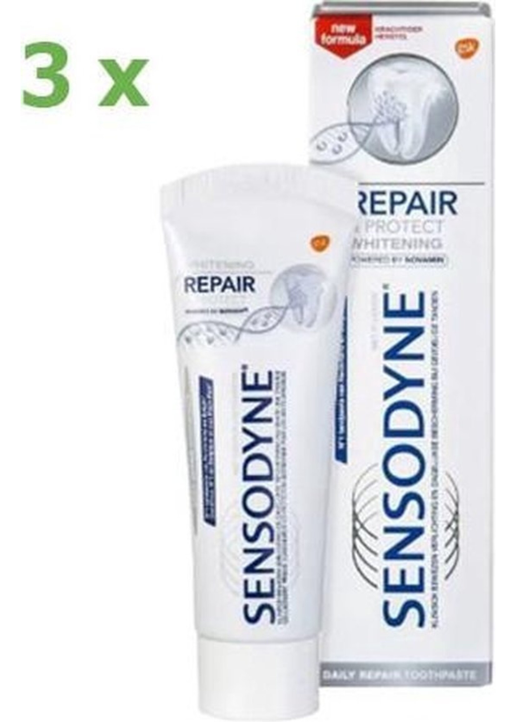 Sensodyne Repair & Protect Tandpasta 3 pack